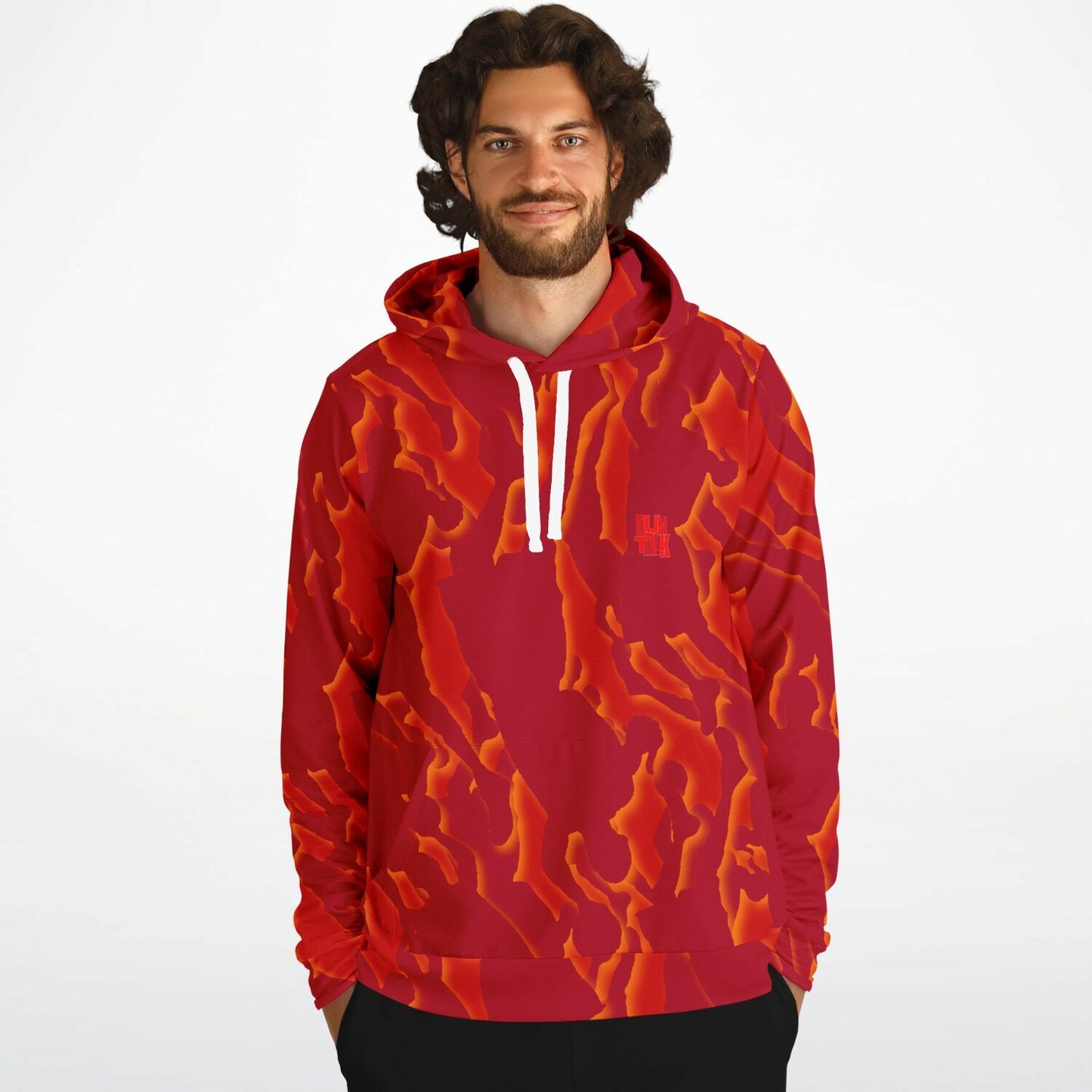 Shifted Adult Hoodie - Red