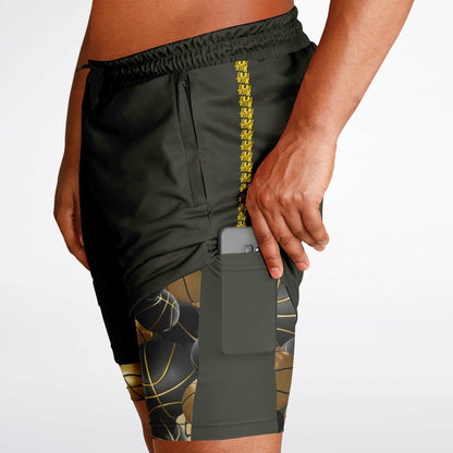 Duntalk "Black Top" Basketball 2 in 1 Shorts