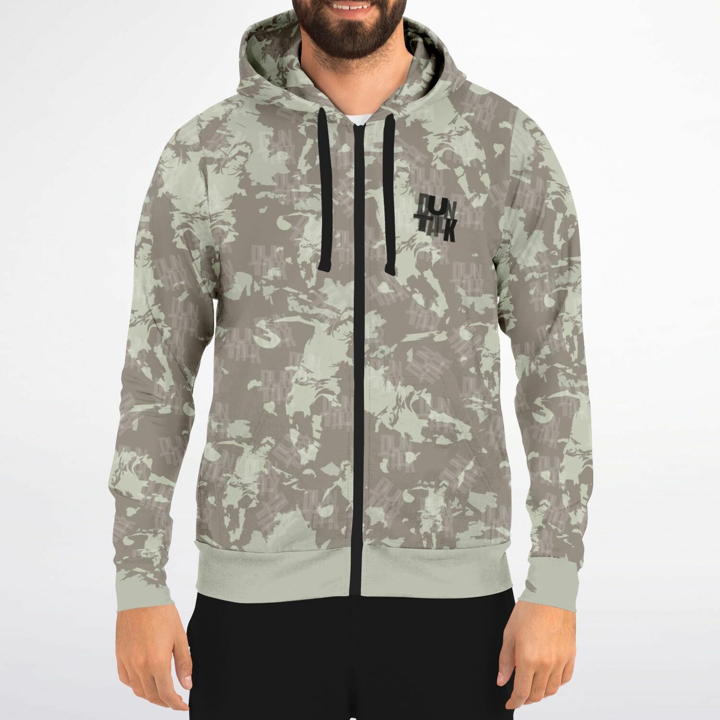 Shifted Zip-Up Hoodie