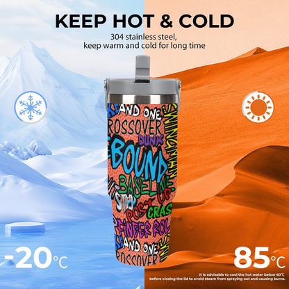 Duntalk Insulated Water Bottle - Ball All Day O