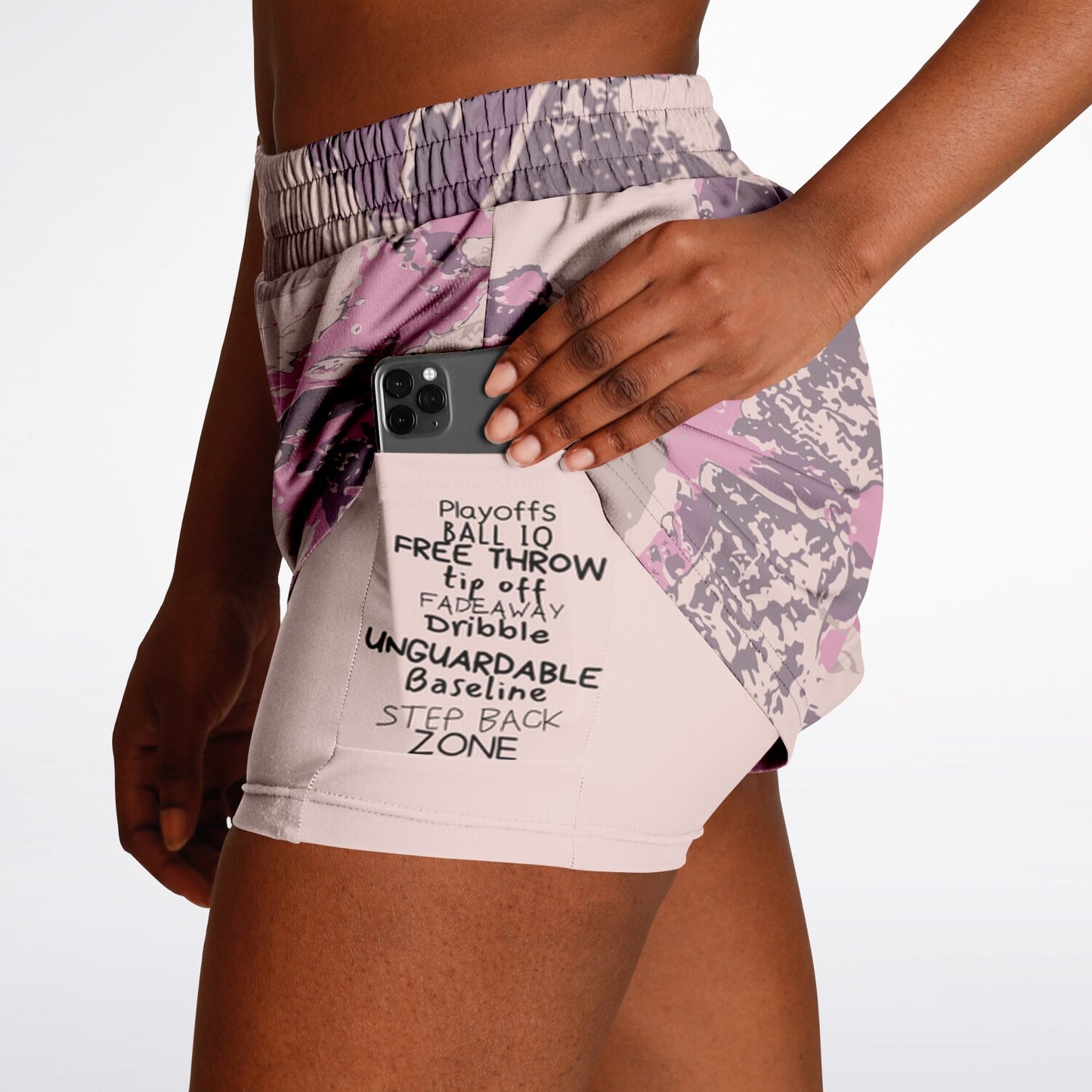 Legacy Women's Basketball 2-in-1 Shorts Reverse