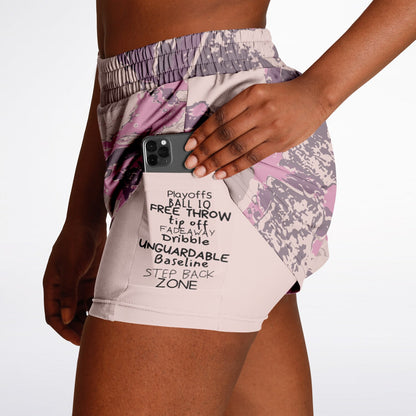 Legacy Women's Basketball 2-in-1 Shorts Reverse