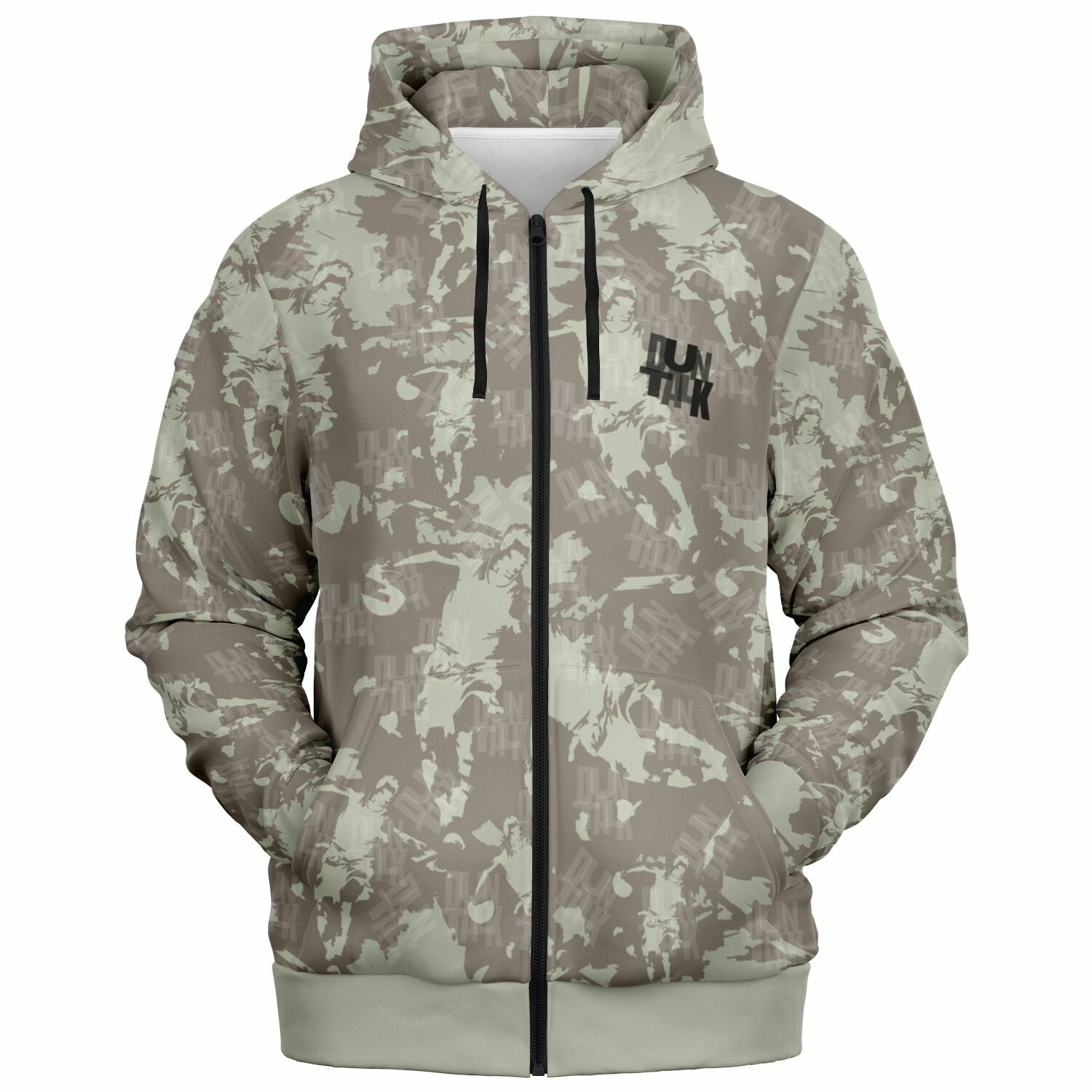 Shifted Zip-Up Hoodie
