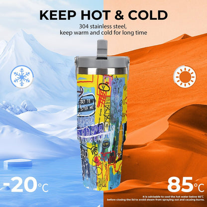 Duntalk Insulated Water Bottle - Hoop Dreams