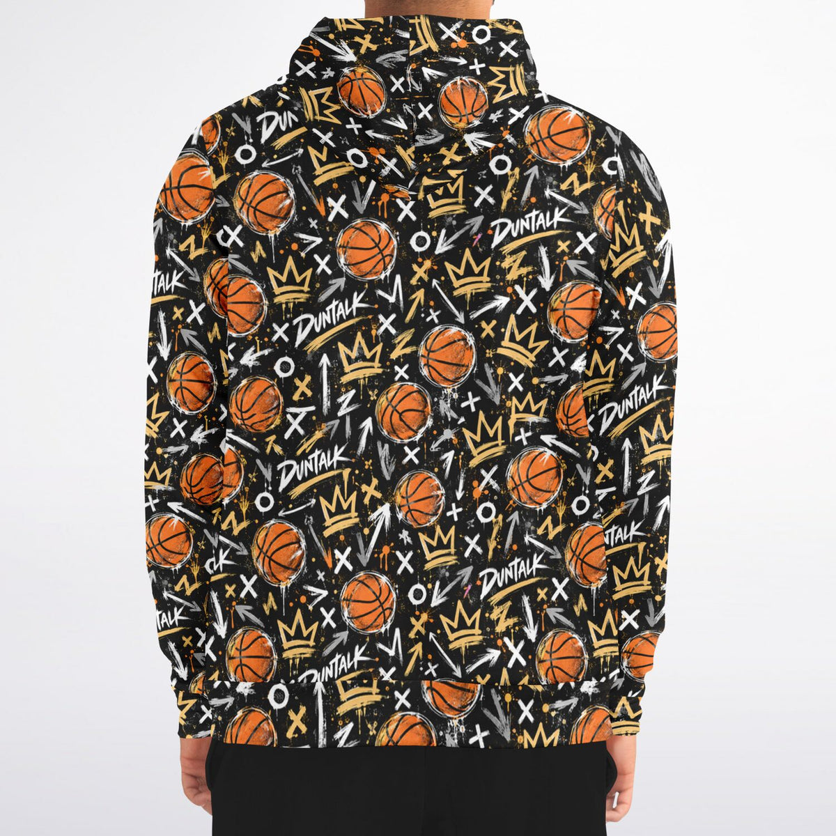 Crown Zip-Up Hoodie