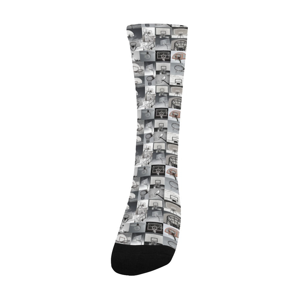 "All Net" Basketball Adult Socks