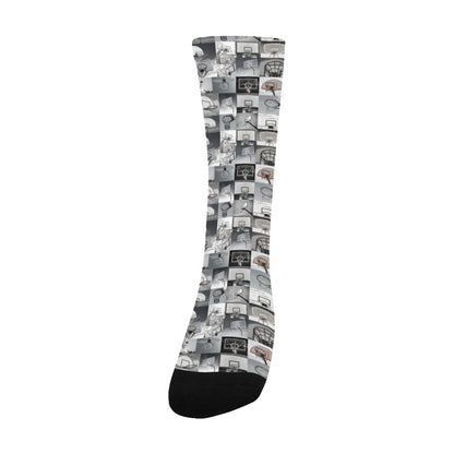 "All Net" Basketball Adult Socks