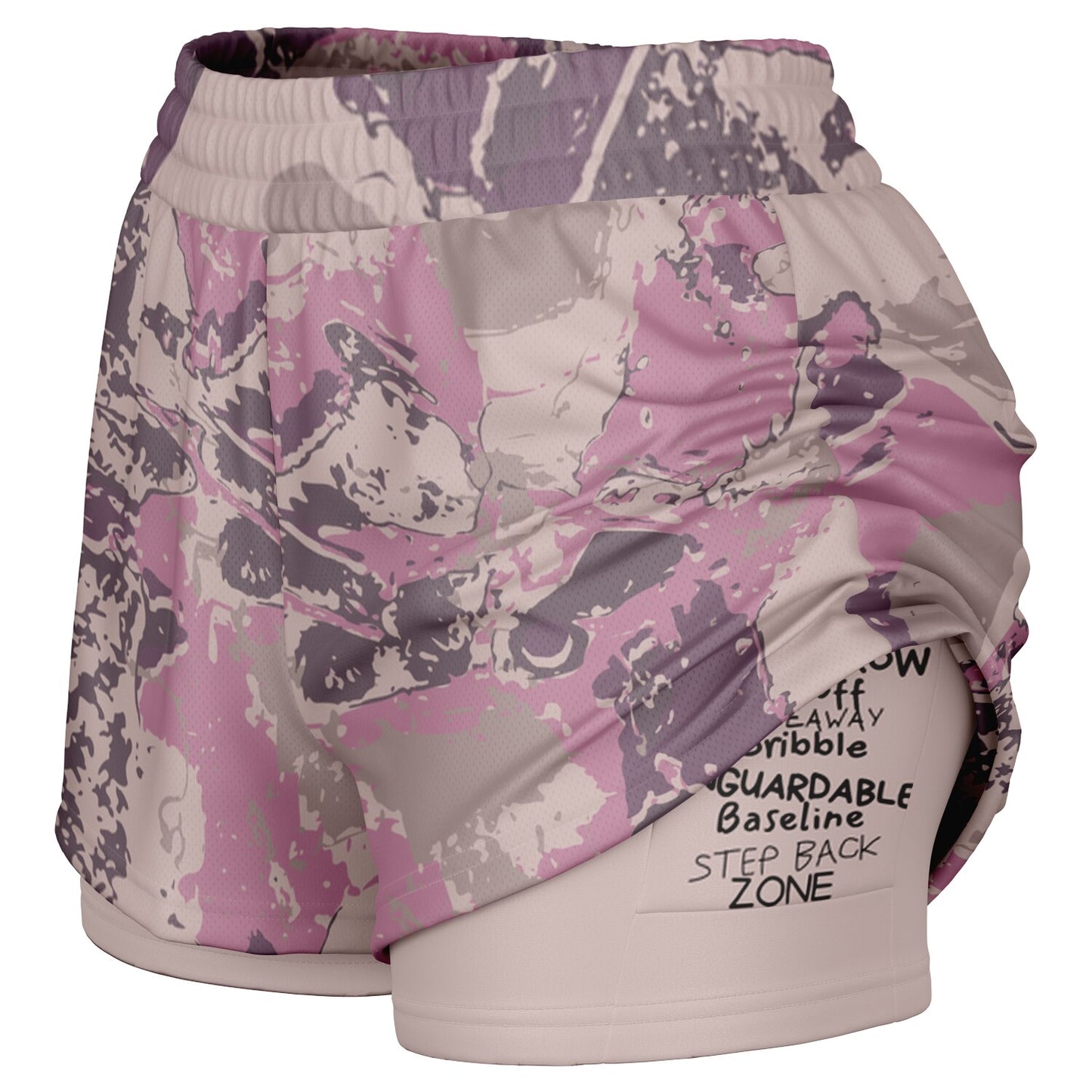 Legacy Women's Basketball 2-in-1 Shorts Reverse