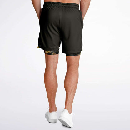 Duntalk "Black Top" Basketball 2 in 1 Shorts