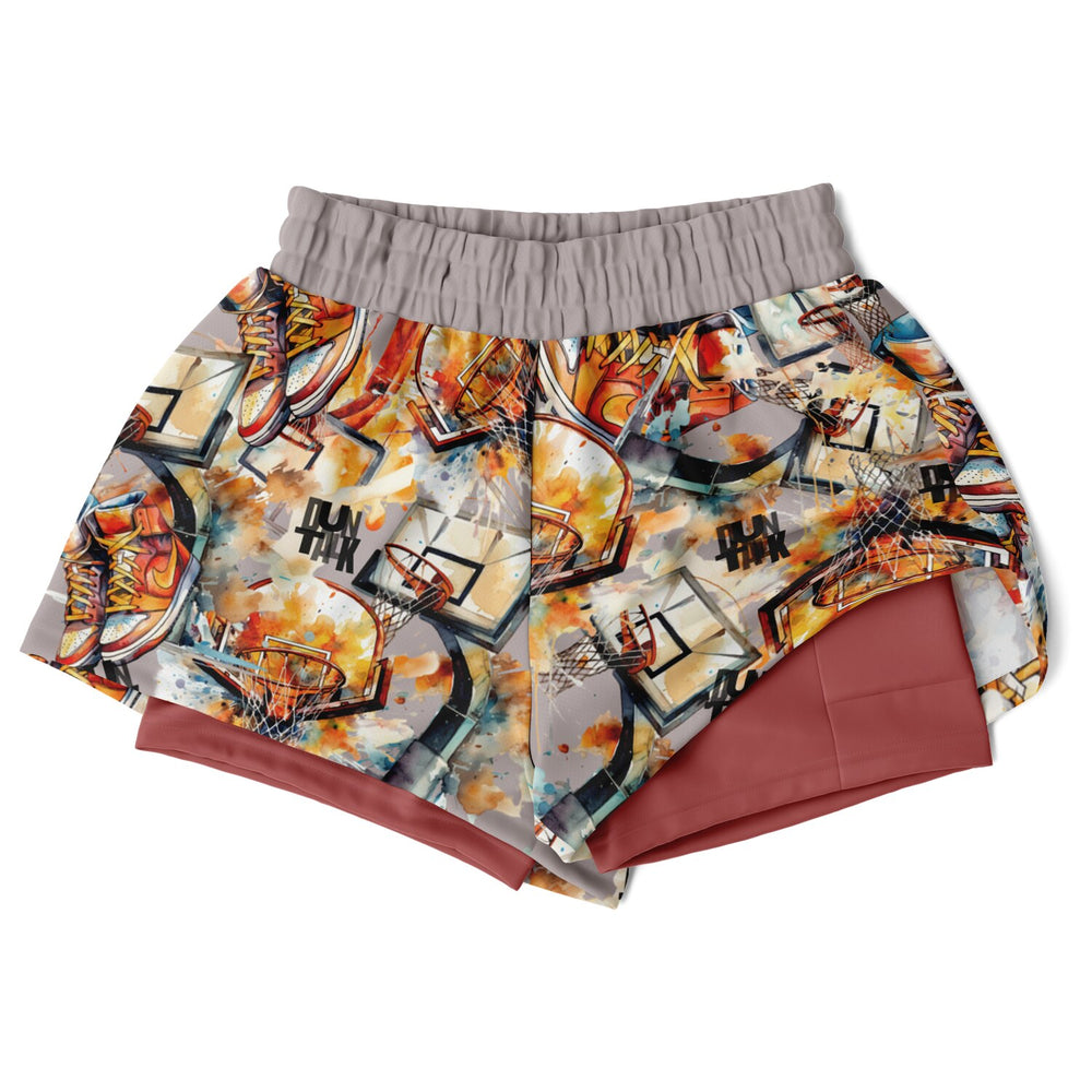 Paint Women's 2-in-1 Shorts