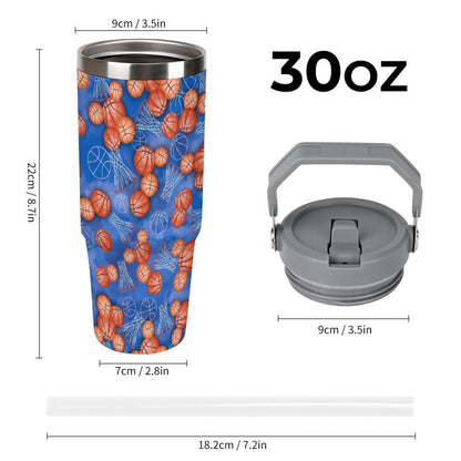 Duntalk Insulated Water Bottle - Basketball