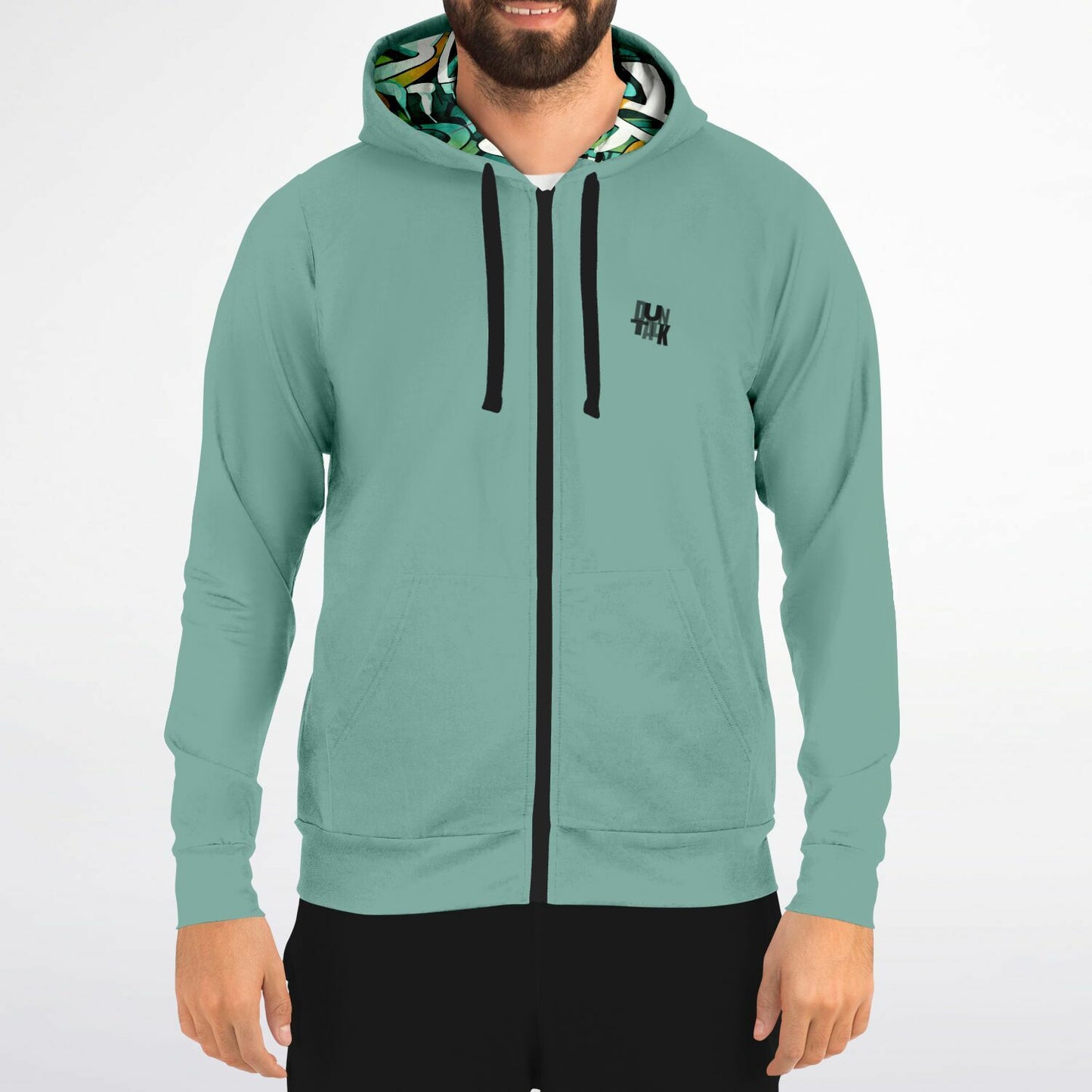 Ground Game Zip-Up Hoodie - Reverse