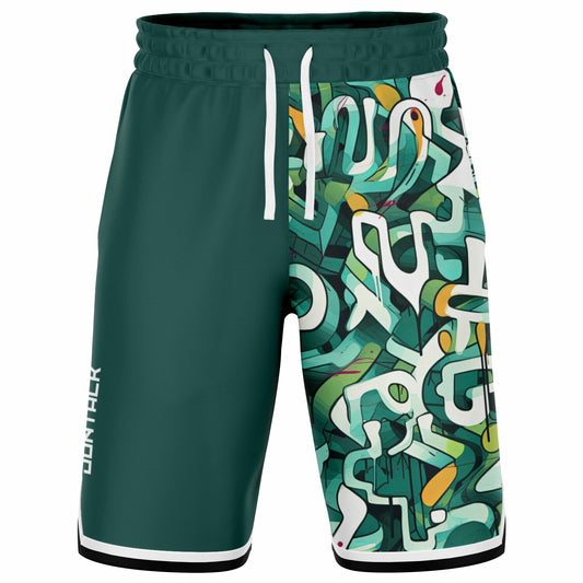 "One Stop" Classic Basketball Shorts