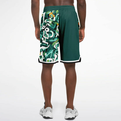 "One Stop" Classic Basketball Shorts