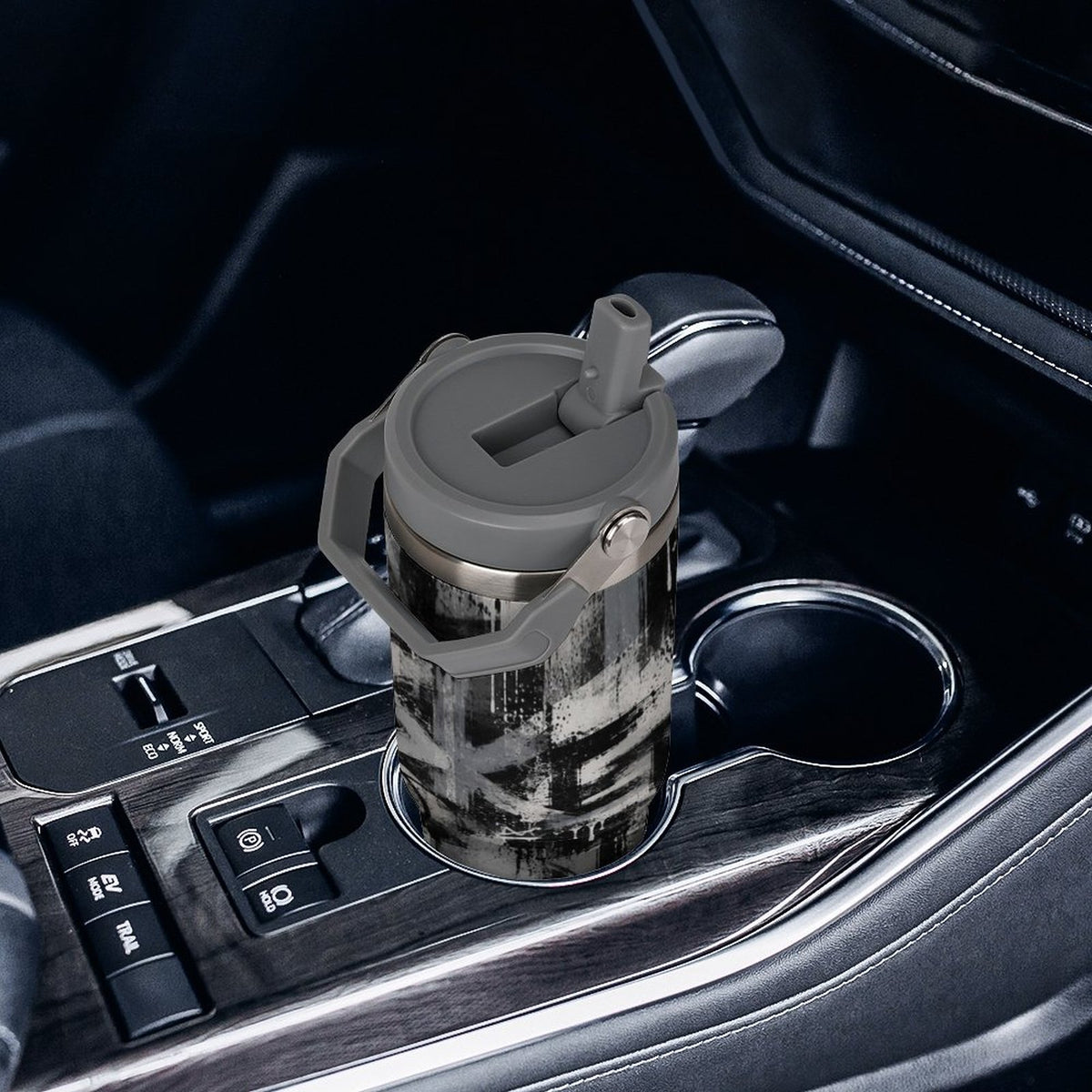 Concrete Tumbler - Grey/Black