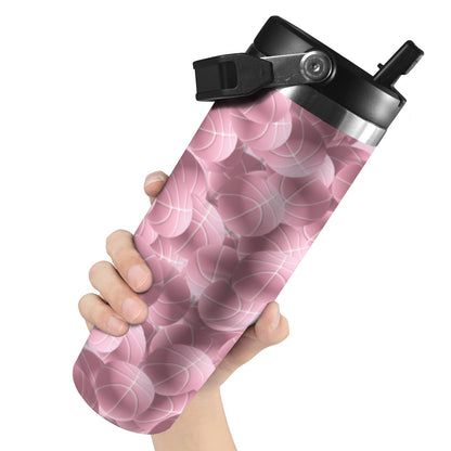 Insulated Water Bottle - Court Pink