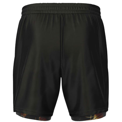 Duntalk "Black Top" Basketball 2 in 1 Shorts