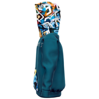 "One Stop" Baskeball Youth Hoodie - Blue