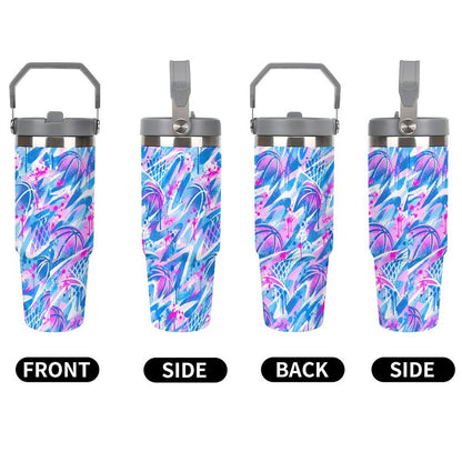 Storm Tumbler - Blue/Pink