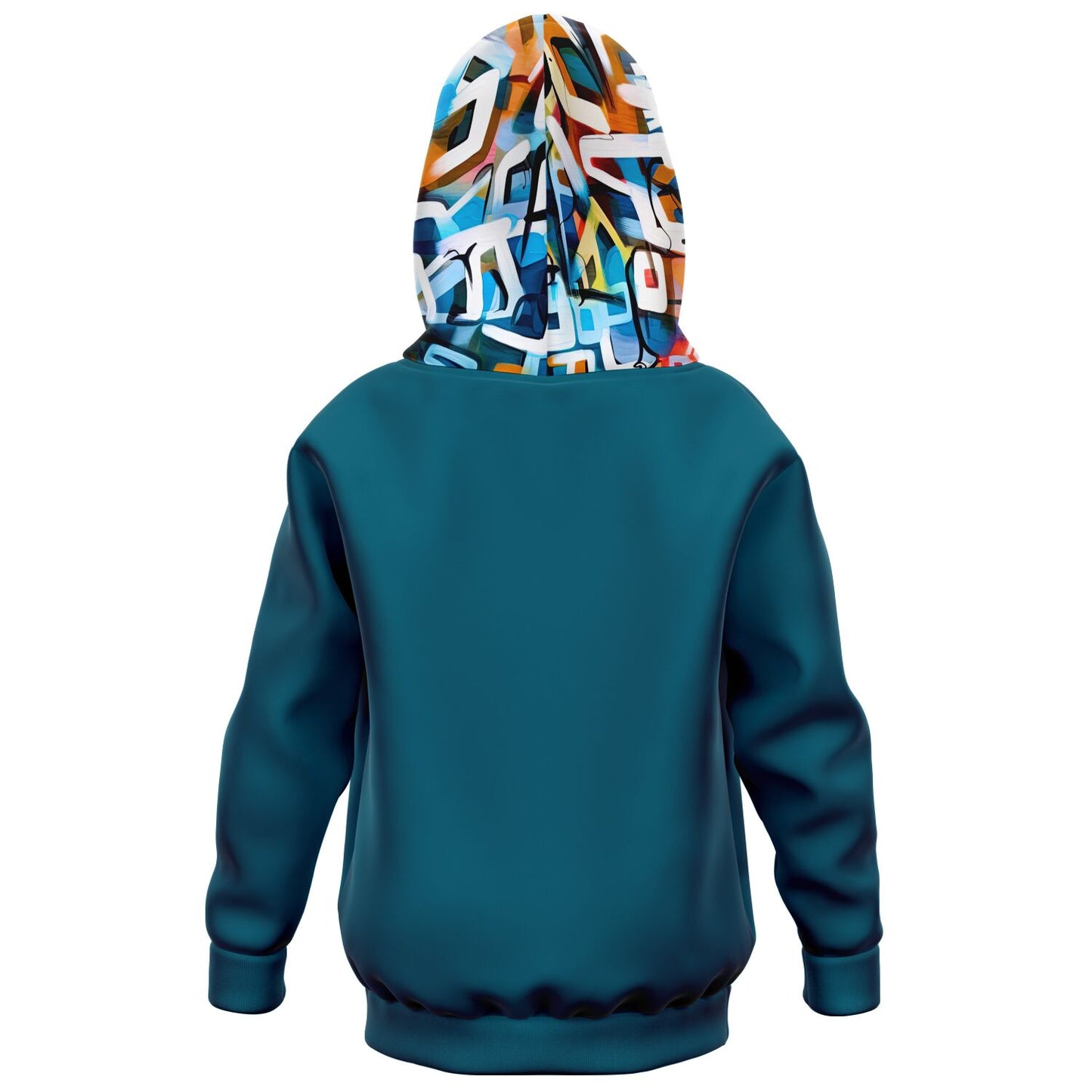 "One Stop" Baskeball Youth Hoodie - Blue