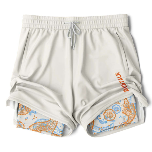 Duntalk "Heat Check" Men's 2-in-1 Shorts Subliminator