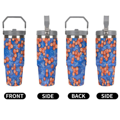 Duntalk Insulated Water Bottle - Basketball