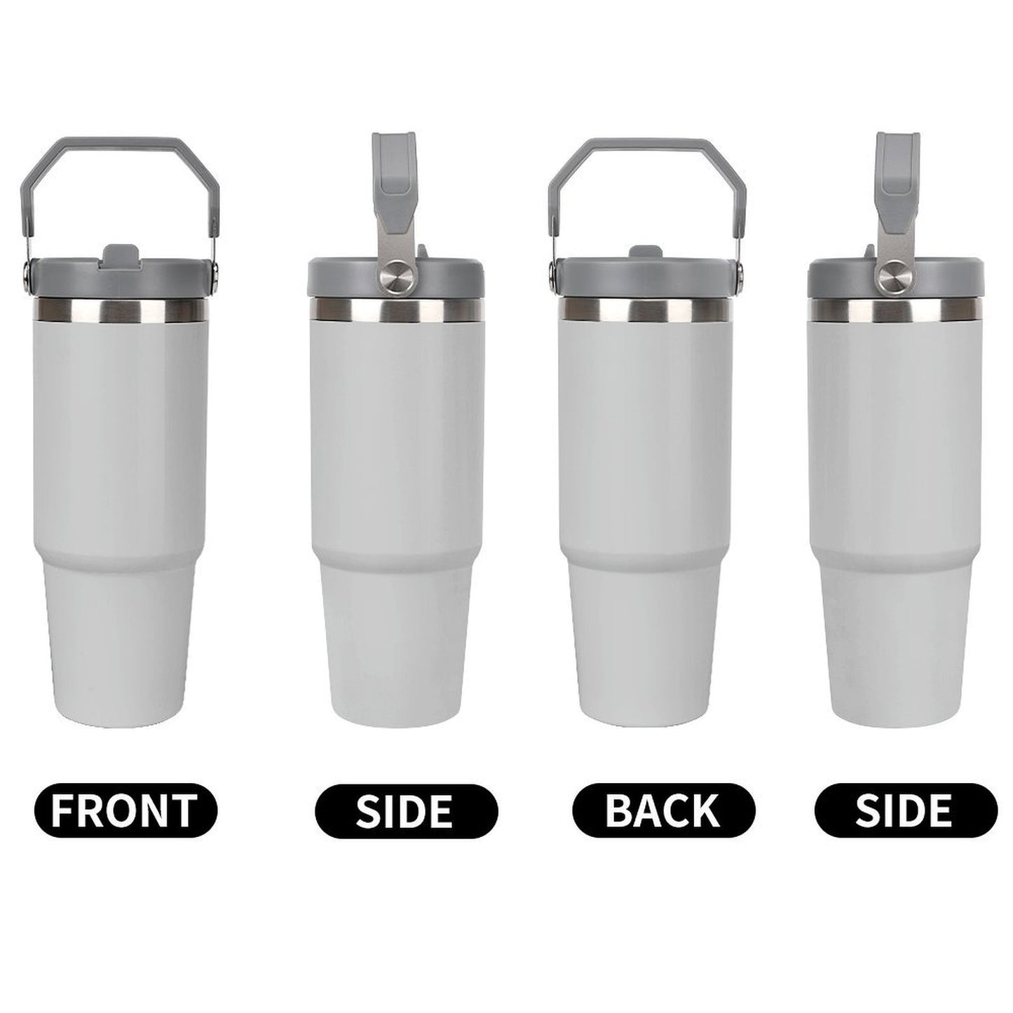 Customizable Tumbler - Grey