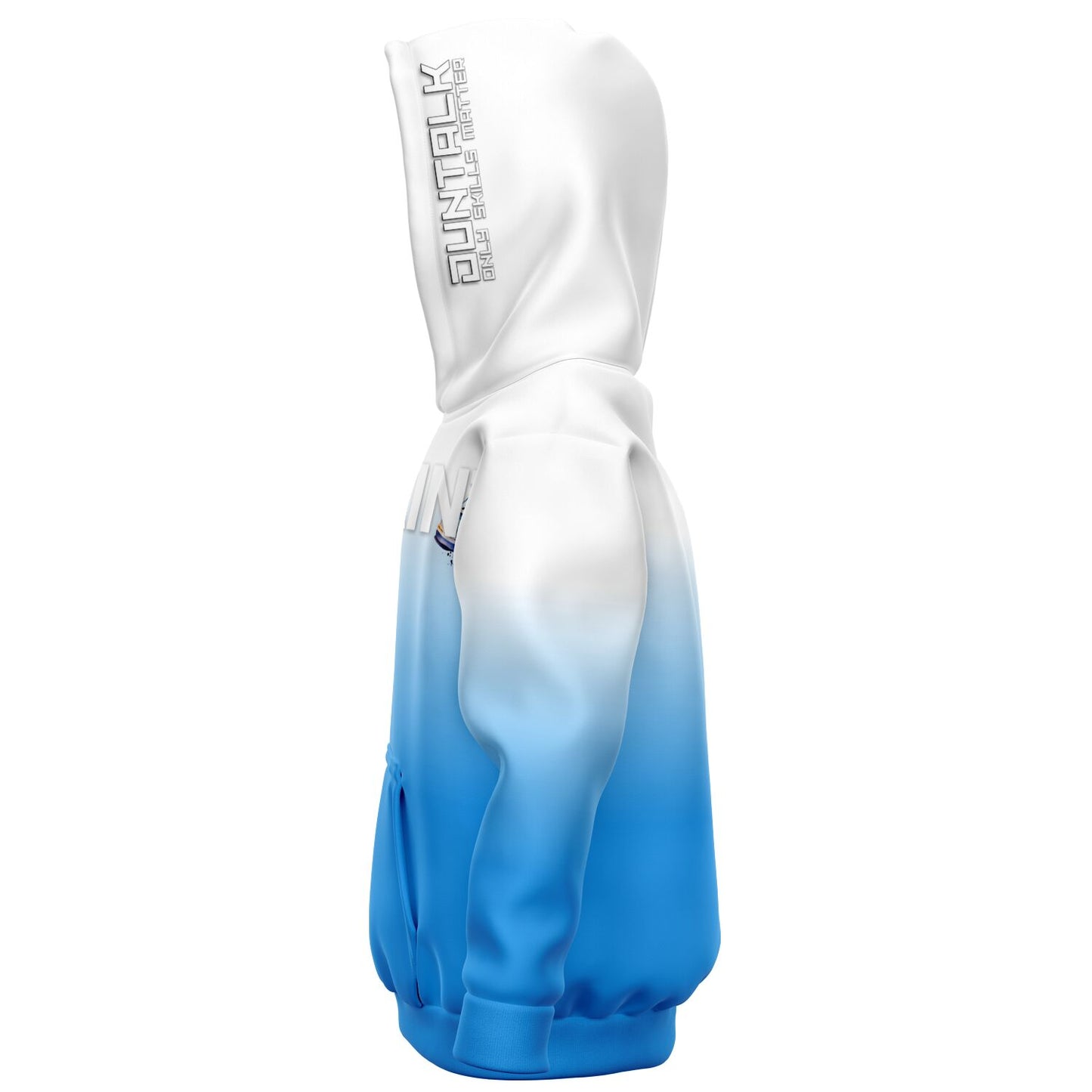 "Fade" Youth Hoodie Blue