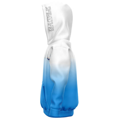 "Fade" Youth Hoodie Blue