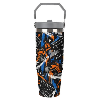 Kicks Tumbler - Black/Blue/Orange