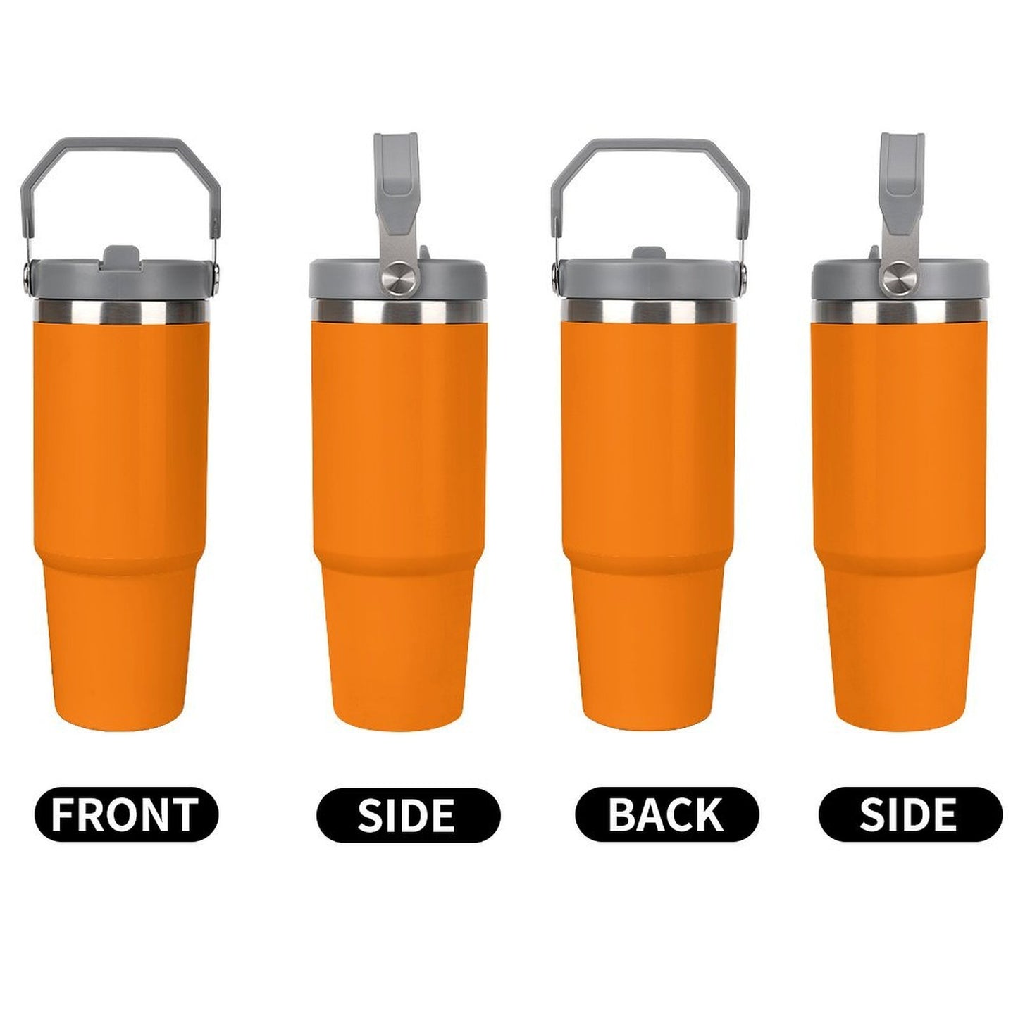 Customizable Tumbler - Orange