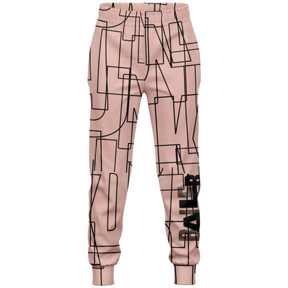 Duntalk "Gridlock" Youth Jogger - Pink Subliminator