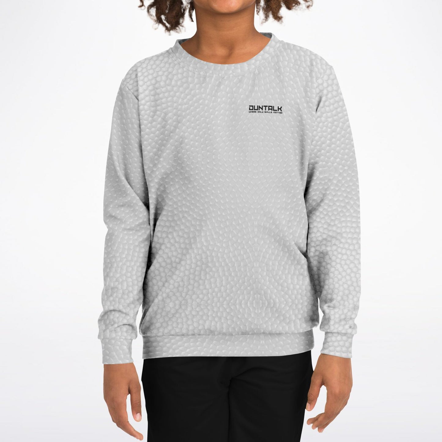 Duntalk "Leather" Basketball Youth Sweatshirt