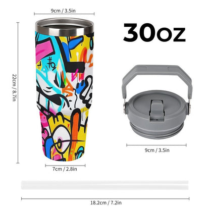 Graffiti Tumbler - Crazy