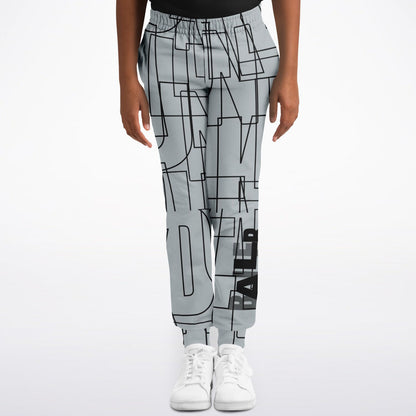 Duntalk "Gridlock" Youth Jogger - Grey Subliminator