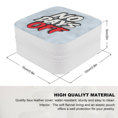 No Days Off Drip Lock Jewelry Box - Sky