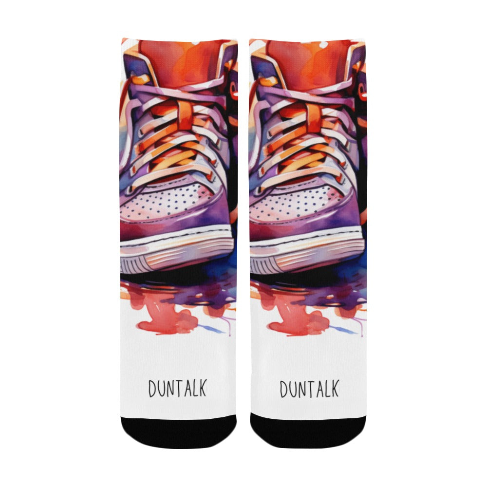 Bundle Socks High Tops - Red