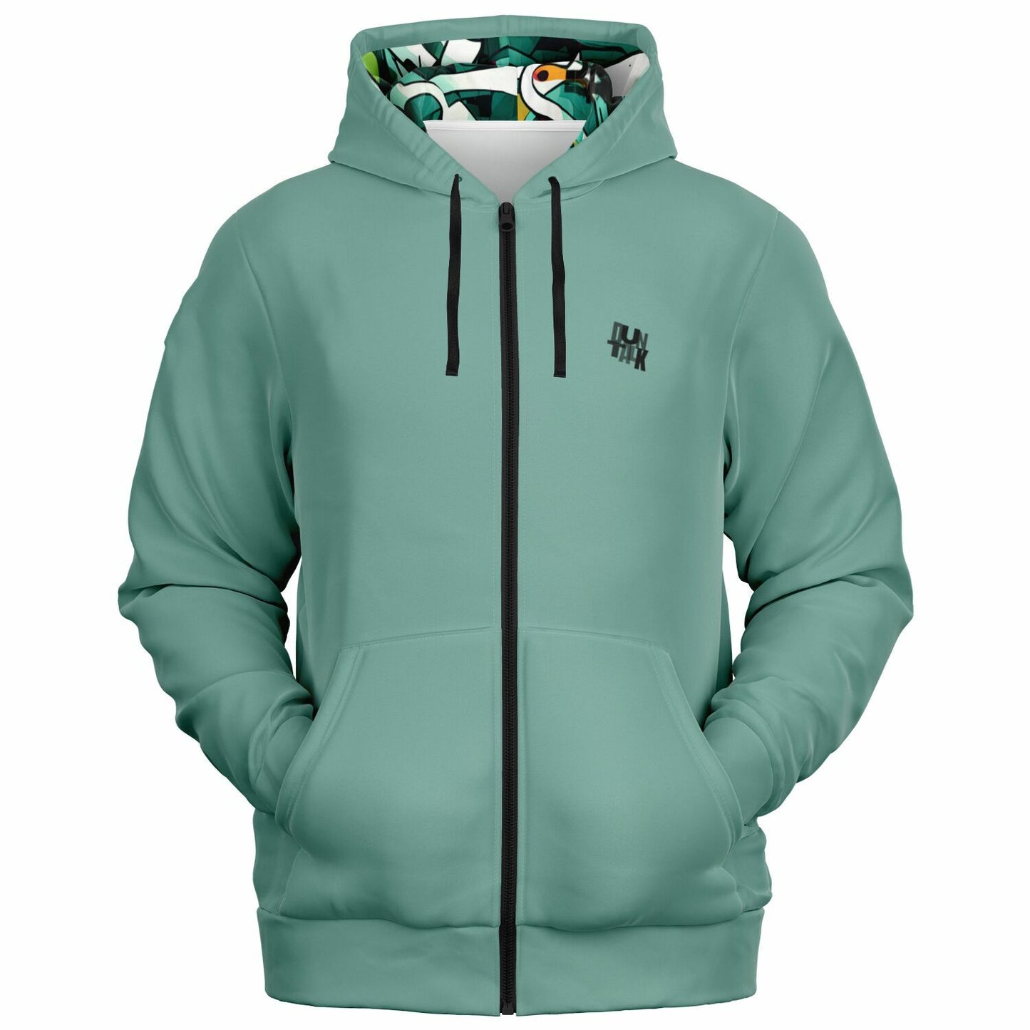Ground Game Zip-Up Hoodie - Reverse