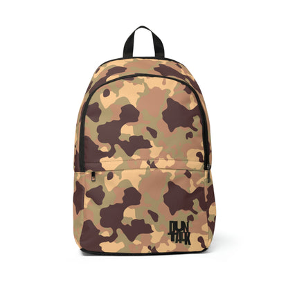 Camouflage in different shades of brown design with large and small pocket
