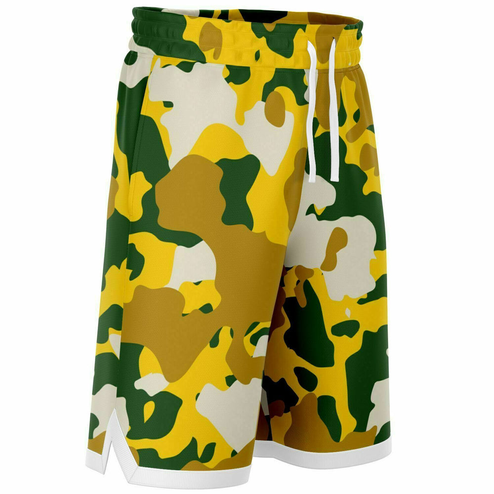 Duntalk "Bench Mob" Basketball Classic Shorts - Green Subliminator