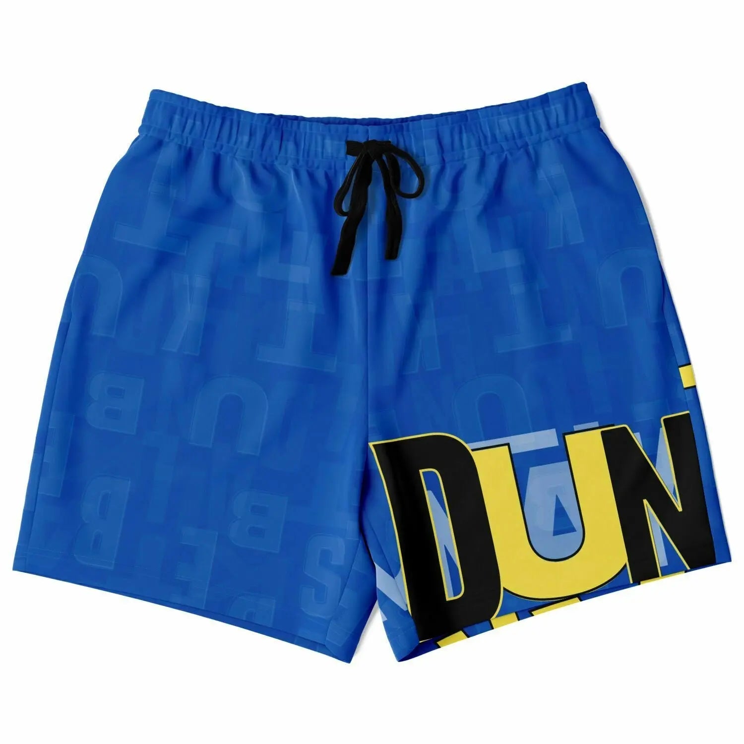 Duntalk "Ball IQ" Basketball Mid Shorts - Blue Subliminator