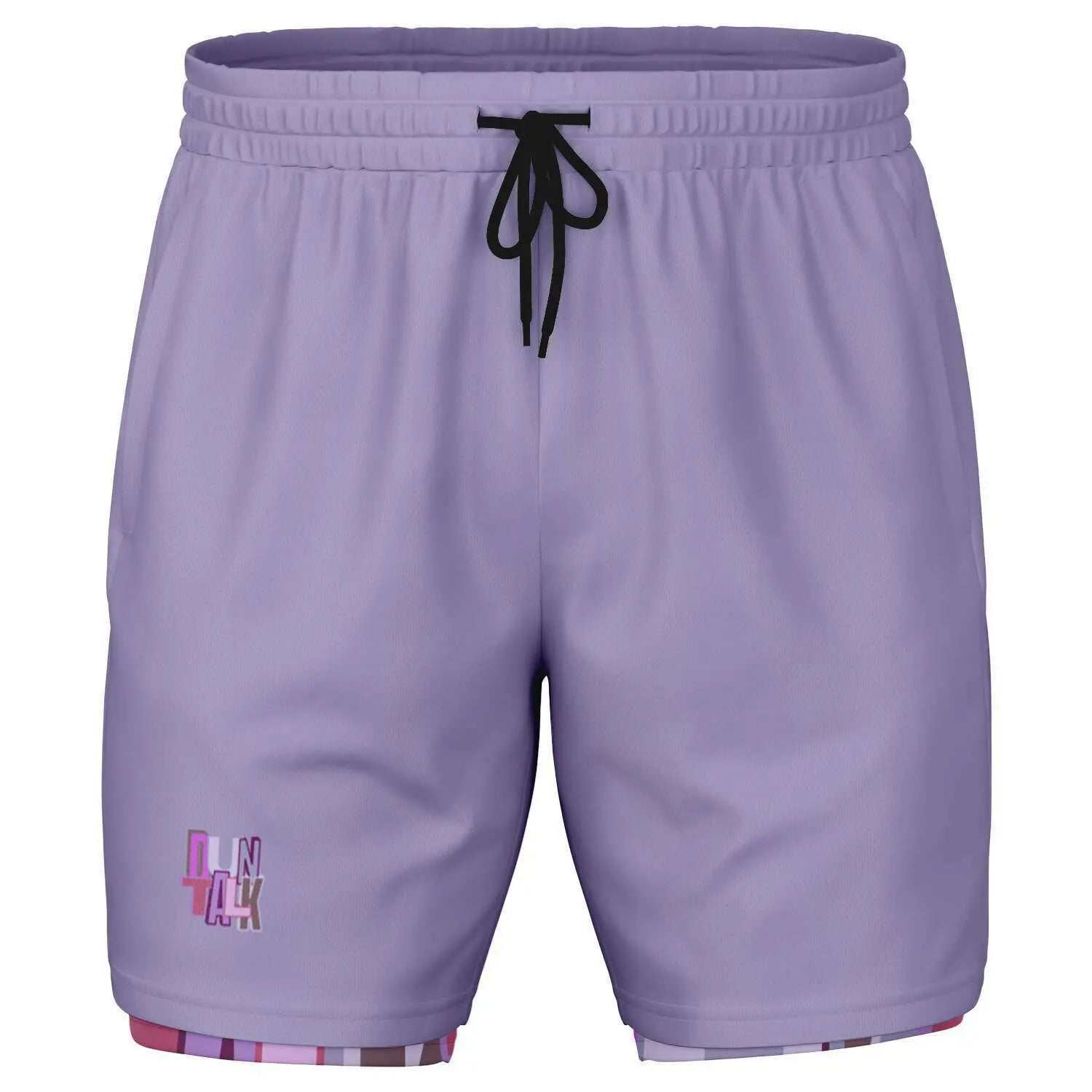 Duntalk "Zone" Basketball Shorts - Purple Subliminator