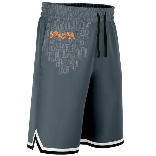 Duntalk "Court Vision" Basketball Shorts - New-Day Grey