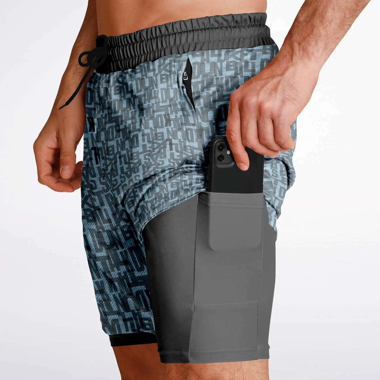 Duntalk "Low Key" 2-in-1 Basketball Shorts Subliminator