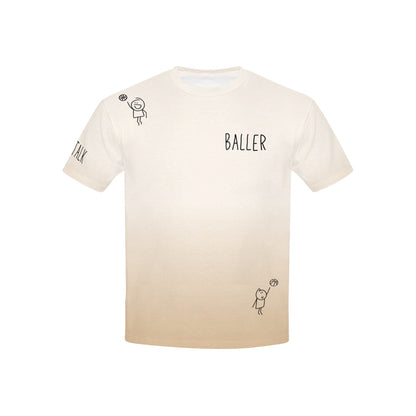 Duntalk "Doodle" Basketball Youth T-Shirt - B