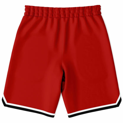 Duntalk Classic Basketball Short - Red