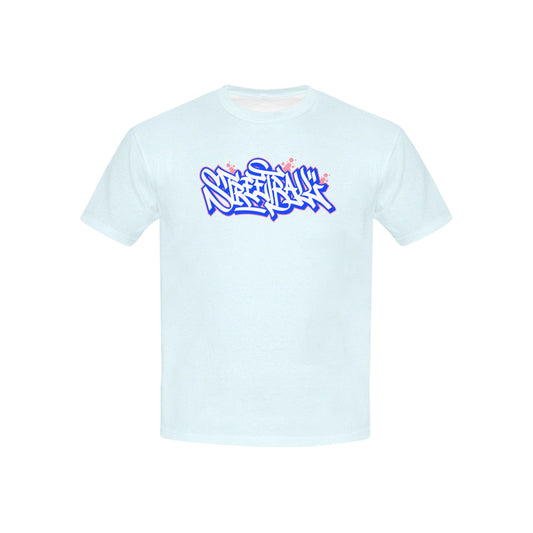 Duntalk "Streetball" Youth Basketball T-shirt - Blue