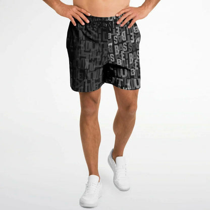 Duntalk "Court Vision" Basketball Mid Shorts - Black