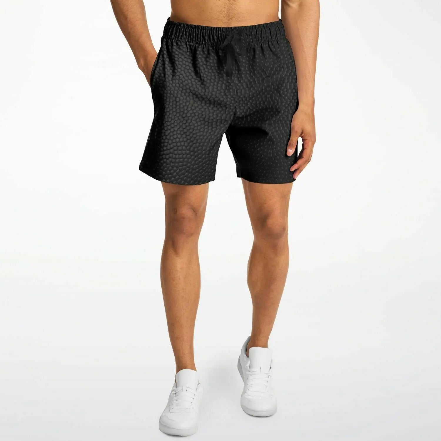 Duntalk "Leather" Basketball Mid Shorts Subliminator