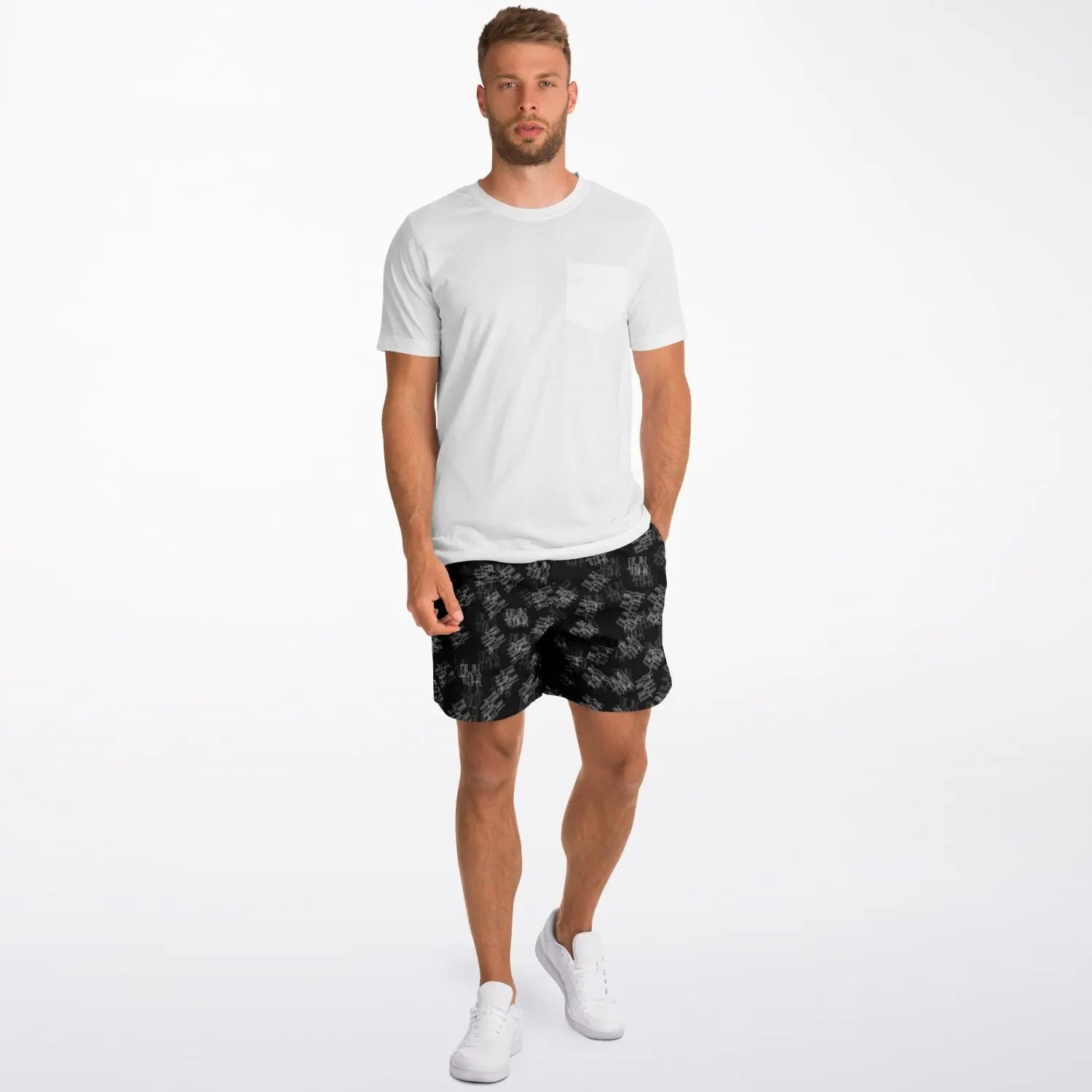 Duntalk "Paint" Basketball Mid Shorts Subliminator